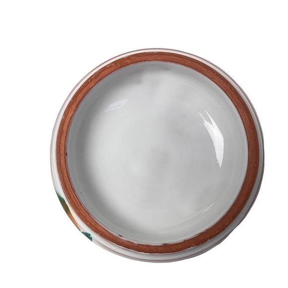 Celina Signed Hand painted Portugal 6” Lidded Jar Grape Floral EUC - Picture 6 of 8